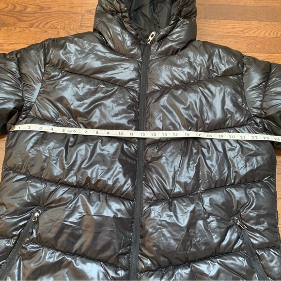 ⭐️SOLD⭐️Spyder Womens Super Puffer Hooded Jacket | Size L | BLACK  SPFFM085-001 - Picture 12 of 14